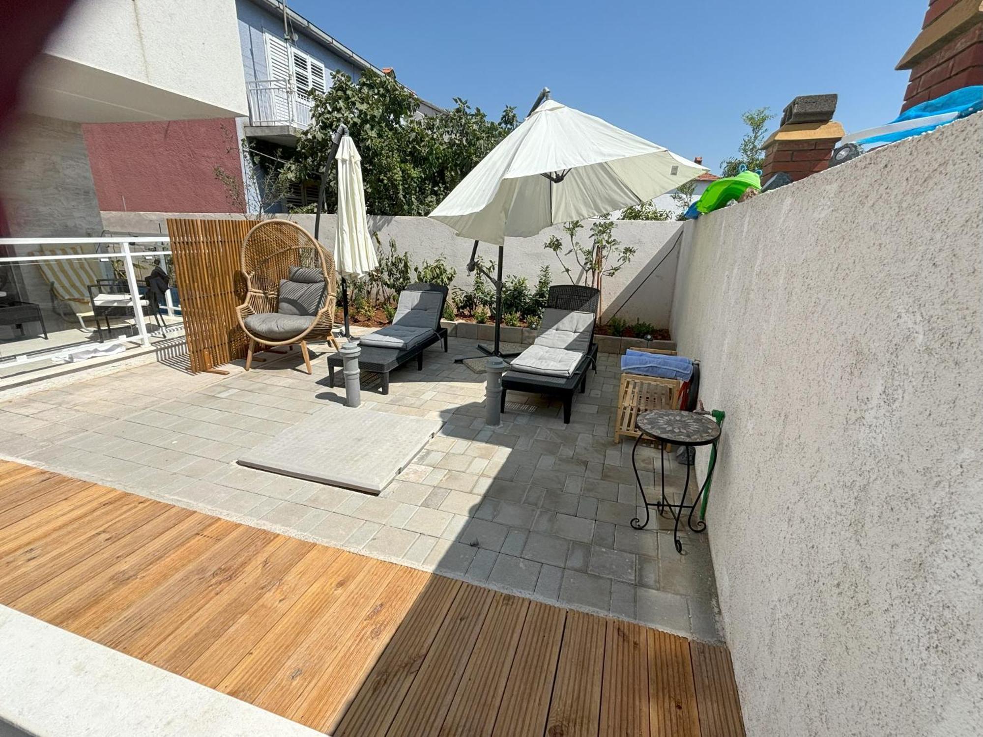Vila Regina Apartment Paloma With Swimming Pool Jezera Exteriör bild